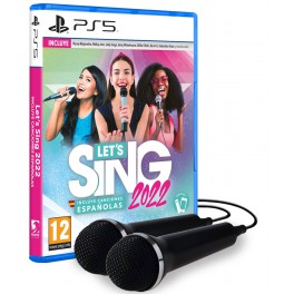 Lets Sing 2022 + 2 Micrófonos - PS5