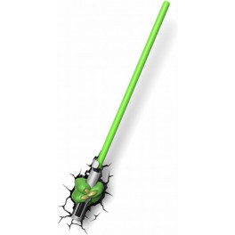 Lámpara 3D Star Wars Espada Láser Yo