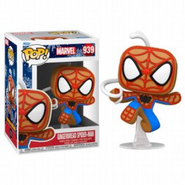 Figura POP Marvel Holiday 939 Gingerbread Spiderma