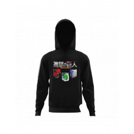 Sudadera Attack on Titan Escudos - S