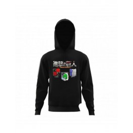 Sudadera Attack on Titan Escudos - M