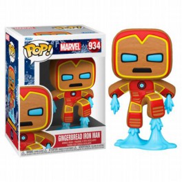 Figura POP Marvel Holiday 934 Gingerbread Iron Man