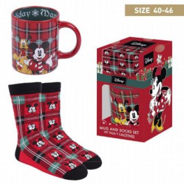 Set de Regalo Disney Mickey Taza + Calcetines