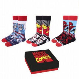 Pack 3 Calcetines Marvel Comics 36-41