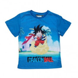 Camiseta Infantil Dragon Ball Kinton Goku - T6