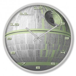 Reloj de Pared Star Wars Estrella de la Muerte