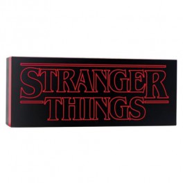 Lámpara Stranger Things Logo Rectangular