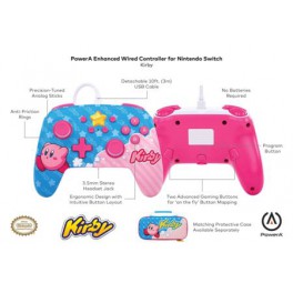 Mando Wired Controller Kirby Power A - Switch