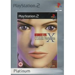 Resident Evil Code Veronica X (Platinum) - PS2