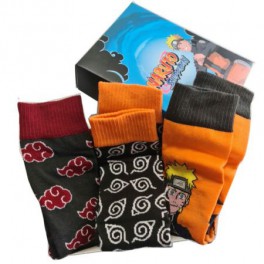 Pack 3 Calcetines Naruto Shippuden 39-45