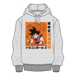 Sudadera Gris Dragon Ball Z Goku - S