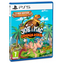 New Joe & Mac - Caveman Ninja T-Rex Edition -