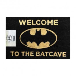 Felpudo DC Batman Welcome to the Batcave Negro