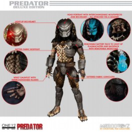 Figura Predator Jungle Hunter One:12 Deluxe