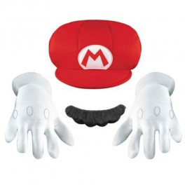 Kit Disfraz Super Mario Bros.