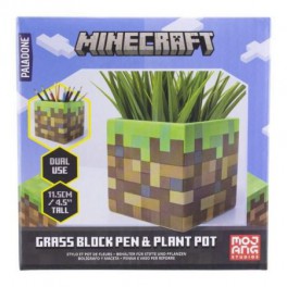 Lapicero Minecraft Césped