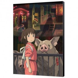 Panel Madera El Viaje de Chihiro Studio Ghibli