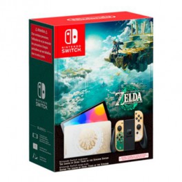 Consola Switch OLED Ed. Zelda Tears of the Kingdom