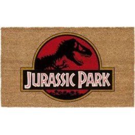 Felpudo Jurassic Park Logo 40x60