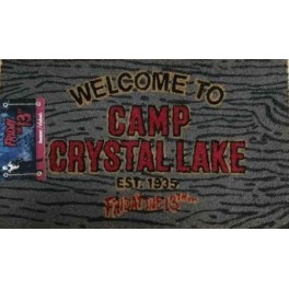 Felpudo Viernes 13 Welcome Camp Crystal Lake 40x60