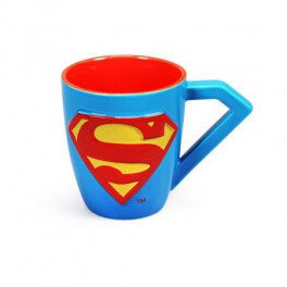 Taza DC Superman Logo 3D