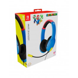 Auricular Headset Airlite PDP LVL40 Mario - Switch