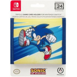 Power A Trifold Game Card Holder Sonic - Switch