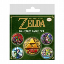 Set de chapas The Legend of Zelda Clásicos