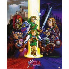 Mini Póster The Legend of Zelda Ocarina of Mini Póster The Legend of Zelda Ocarina of