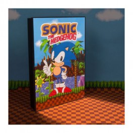 Lámpara Póster Sonic the Hedgehog