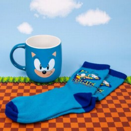 Taza Sonic Mug & Sock Set