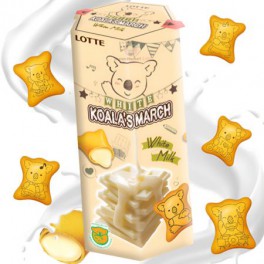 Galletas Lotte Koala's Mach Sabor a Crema de Leche