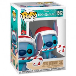 Figura POP Disney 1502 Stitch with Candy Cane