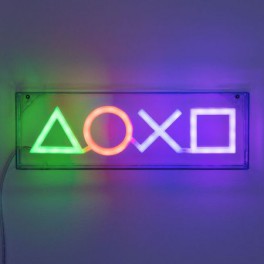 Lámpara LED Neon PlayStation