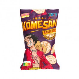 Snacks de Arroz Komesan Luffy Sabor Barbacoa