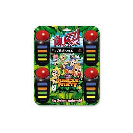 Buzz Locura En La Jungla + Buzzer - PS2