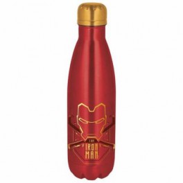 Botella Acero Inoxidable Marvel Iron Man