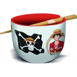 Cuenco Ramen con Palillos One Piece Classic