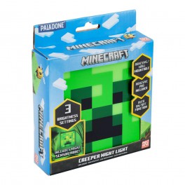 Luz Nocturna Minecraft Creeper