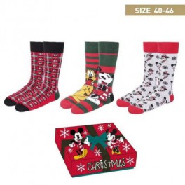 Pack 3 Calcetines Disney Navidad 40-46