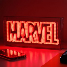 Lámpara LED Neon Marvel Logo