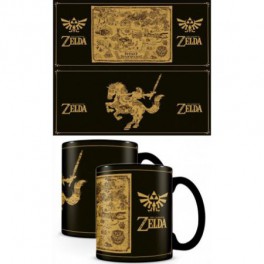 Taza Térmica The Legend of Zelda Mapa